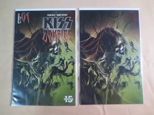 lot 52 image: 2 Dynamite 01 15 Years Kiss Zombies...