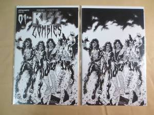 lot 53 image: 2 Dynamite 01 15 Years Kiss Zombies...