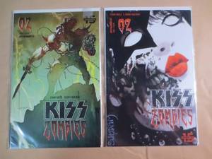 lot 58 image: 2 Dynamite 02 15 Years Kiss Zombies...