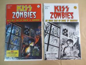 lot 61 image: 2 Dynamite #2 Kiss Zombies An Eerie...