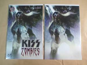 lot 66 image: 2 Dynamite 02 15 Years Kiss Zombies...