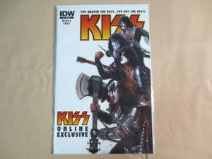 lot 84 image: IDW #1 Kiss Online Exclusive Comic ...