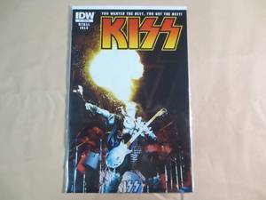 lot 90 image: IDW #2 Kiss Comic Book Sleeved and ...