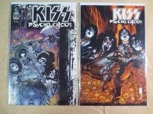lot 92 image: Image 2 and 3 Kiss Psycho Circus Co...