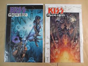 lot 100 image: Image 18 and 19 Kiss Psycho Circus ...