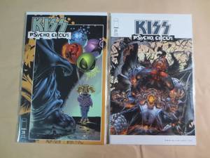 lot 101 image: Image 20 and 21 Kiss Psycho Circus ...