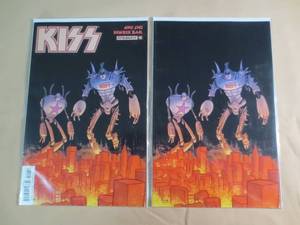lot 132 image: 2 Dynamite #10 Cover A Kiss Comic B...