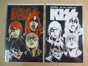 lot 133 image: 2 Dynamite #10 Cover B Kiss Comic B...
