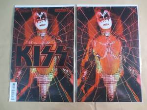 lot 134 image: 2 Dynamite #10 Cover C Kiss Comic B...