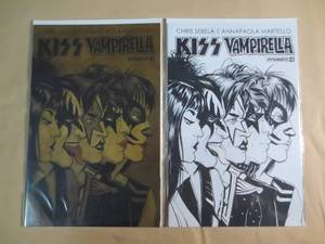 lot 148 image: 2 Dynamite #5 Kiss Vampirella Comic...