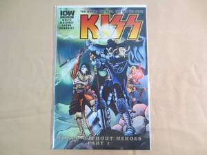 lot 161 image: IDW #3 Cover A Kiss World Without H...