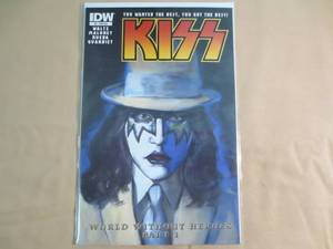 lot 163 image: IDW #3 Cover RIA Kiss World Without...