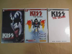 lot 179 image: 3 Dynamite 1st Issue Kiss The Demon...
