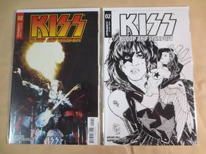 lot 208 image: Dynamite 02 Cover D and Other Kiss ...