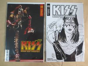 lot 213 image: Dynamite 03 Cover D and Other Kiss ...