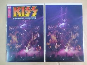 lot 223 image: 2 Dynamite 03 Kiss Phantom Obsessio...