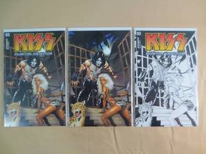lot 225 image: 3 Dynamite 03 Kiss Phantom Obsessio...