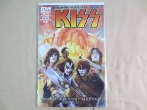 lot 227 image: IDW #4 Cover B Kiss World Without H...