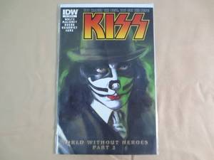 lot 228 image: IDW #4 Cover RI-A Kiss World Withou...