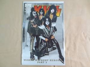 lot 229 image: IDW #4 Cover RI-B Kiss World Withou...