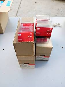 lot 40 image: Lot of Gardner Bender 2 AWG Butt Splice Connectors 6 packs of 3 and 10 packs of 5 ring terminals
