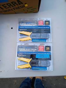 lot 47 image: 2 Deluxe Towing Electrical Accessories Kits 100 Pieces Each