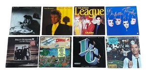 lot 17R image: R - Collection of 8 Vinyl Record Albums Including Billy Joel, Bruce Hornsby, The Human League and More
