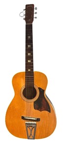 lot 139R image: K - Vintage Stella Acoustic Guitar