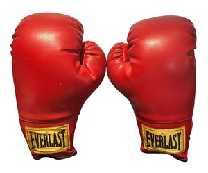 lot 140R image: K - Pair of Everlast Boxing Gloves