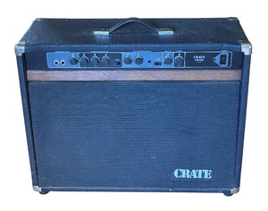 lot 181R image: LR - Crate CR-212 Guitar Amplifier by SLM with Dual Speakers