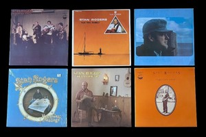 lot 187R image: LR - Stan Rogers Vinyl Record Album Collection