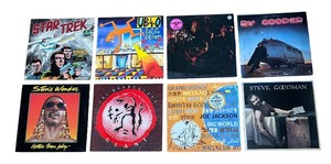 lot 237R image: R - Collection of 8 Vinyl Record Albums - UB40, Star Trek, Ry Cooper, Steve Goodman and More