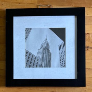lot 283R image: K - Black and White Print of Chrysler Building