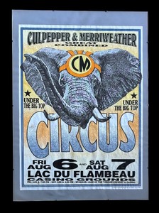 lot 284R image: LR - Culpepper and Merriweather Great Combined Circus Promotional Print