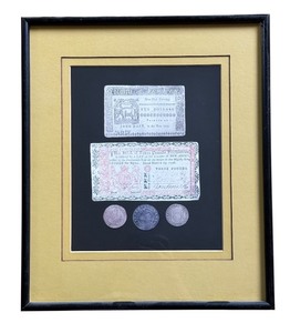 lot 285R image: K - Colonial Currency Notes and Coins