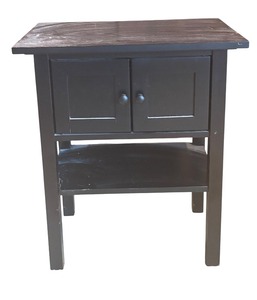 lot 288R image: U - Vintage Cabinet with Shelf and Double Doors