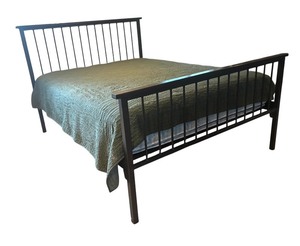 lot 291R image: U - Queen Metal Bed Frame