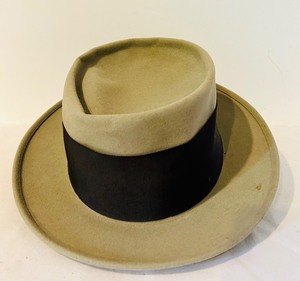 lot 94C image: K - Vintage Royal Stetson Fedora Hat with Black Band