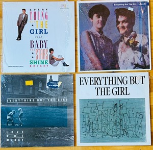 lot 204C image: LR - Everything But The Girl Vinyl Record Collection Set of 4