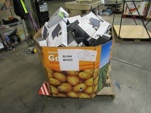 lot 128 image: Pallet of Store Overstock and Ecommerce Product and Returns - Wasserstein Mixed BLINK ACCESSORIES