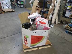 lot 136 image: Pallet of Store Overstock and Ecommerce Product and Returns