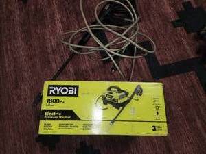 lot 26 image: Ryobi pressure washer