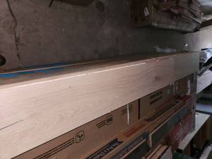 lot 48 image: 7 boxes french oak engineered hardwood flooring