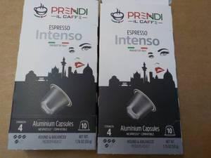 lot 2 image: 20 Aluminum Capsules PRENDI Express...