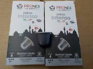 lot 3 image: 20 Aluminum Capsules PRENDI Express...