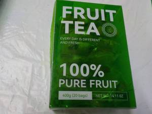 lot 11 image: 20 Bags 100% Fruit Tea...
