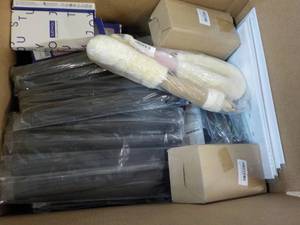 lot 17 image: Box of New Overstock from Amazon...
