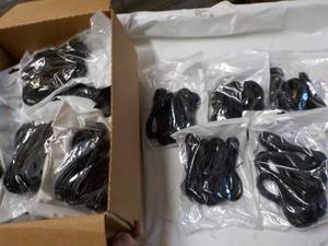 lot 21 image: Box of Charging Cords...