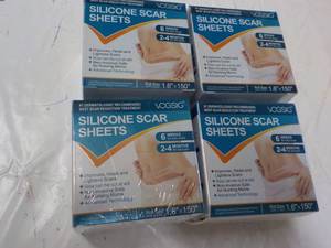 lot 41 image: 4 Vogsig Silicone Scar Sheets...