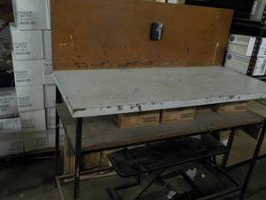 lot 121 image: Shelving Unit 60 x 26 x 49 High- b...